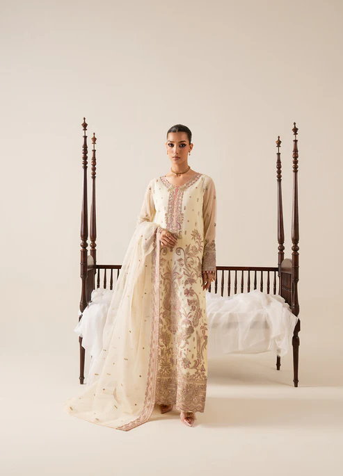Maryum N Maria - Freesia Zaib Chiffon Collection FS-50128 Alisa