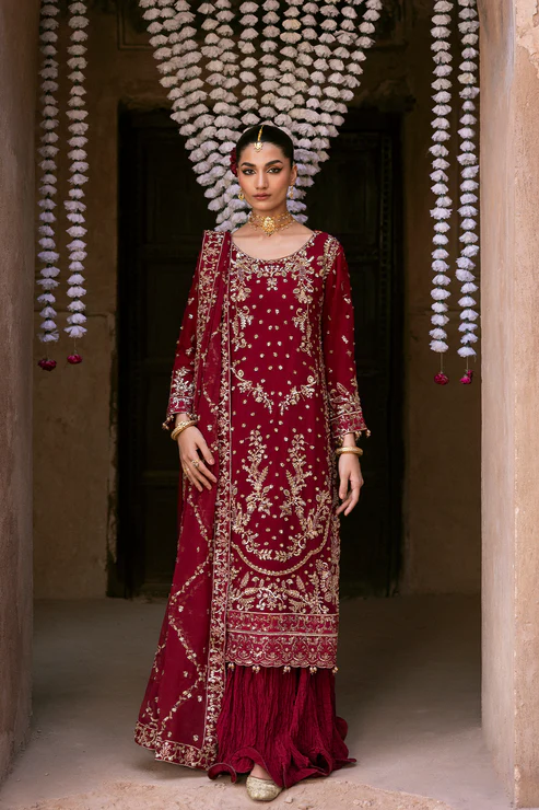 Emaan Adeel - The Empress Wedding Formals - 08 Rosmyn