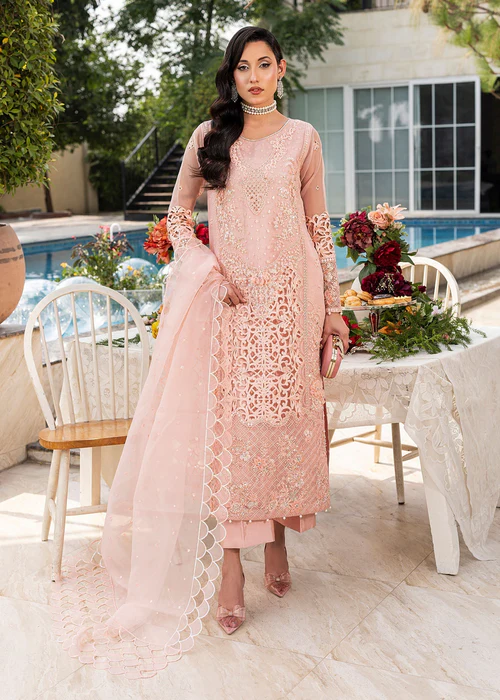 Zarqun - Allure Organza Luxury Pret '25 2556B