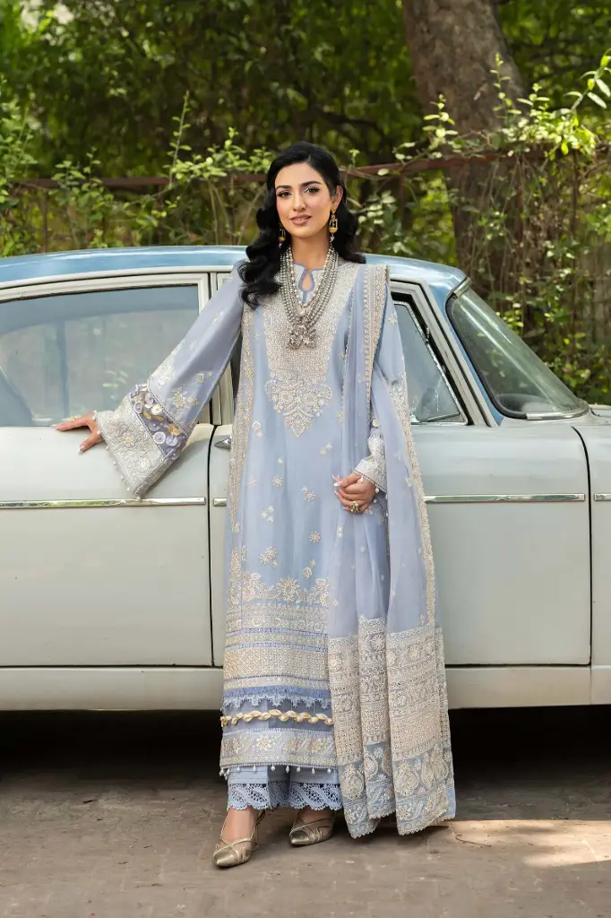 Maryam Hussain - Luxury Lawn 25' Vol 02 - 02 Badal