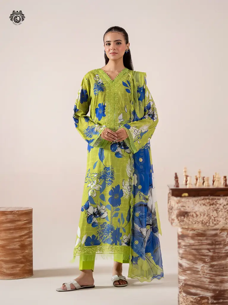 Gull Jee - Ruhay Sukhan 3Pc Lawn Collection Vol 07 - GRUS2507A02