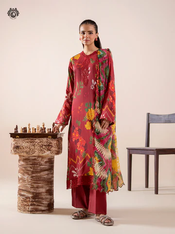Gull Jee - Ruhay Sukhan 3Pc Lawn Collection Vol 07 - GRUS2507A04
