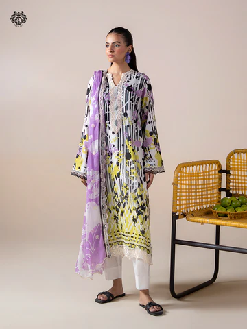 Gull Jee - Ruhay Sukhan 3Pc Lawn Collection Vol 07 - GRUS2507A10
