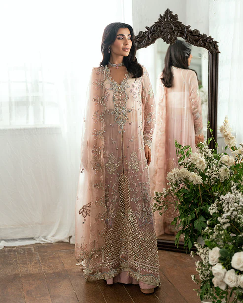 Mushq - Shaam Shandar Chiffon Collection D-02 Shehnai