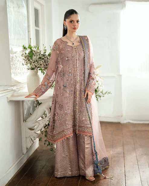 Mushq - Shaam Shandar Chiffon Collection D-09 Roop Rangoli