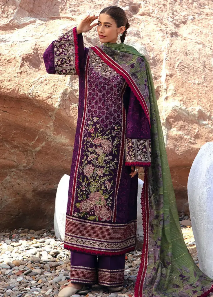 Mohsin Naveed Ranjha - Festive Lawn '24 MFL-016 Gul E Lala