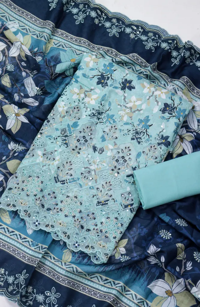 Bin Saeed - Embroidered Lawn Summer Collection '26 D-11