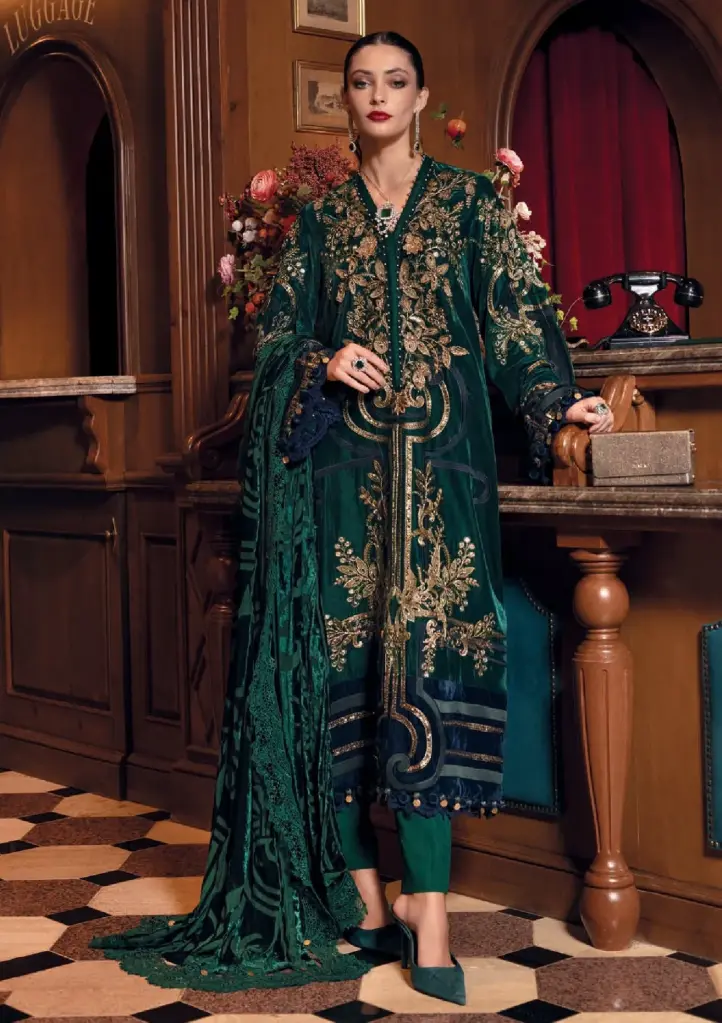 Maria B - Winter Luxe Vol 13 D-02