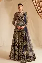 Ayzel - Fleur De Lis Luxury Chiffon '23 AZ-V4-05 Bluebella