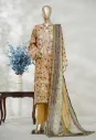 Bin Saeed - Exclusive Lawn Embd Long Length with Normal Trouser D-03