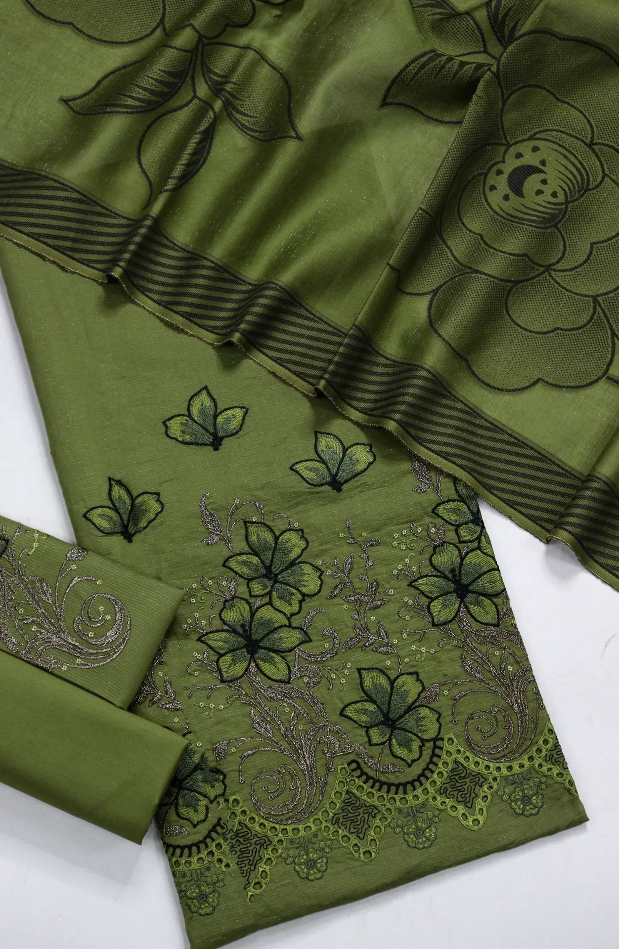 Amna Khadija - Fancy Embroidered Chikankari Summer Collection - SBD-04
