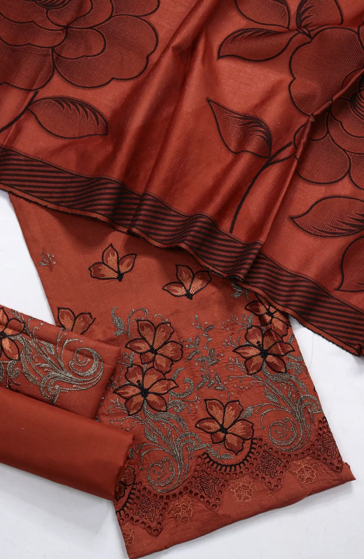 Amna Khadija - Fancy Embroidered Chikankari Summer Collection - SBD-06