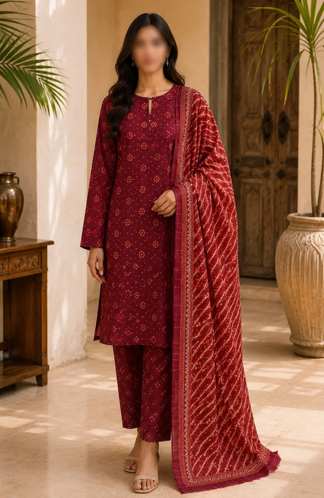 Bin Saeed - Printed Lawn Summer Collection '26 D-06