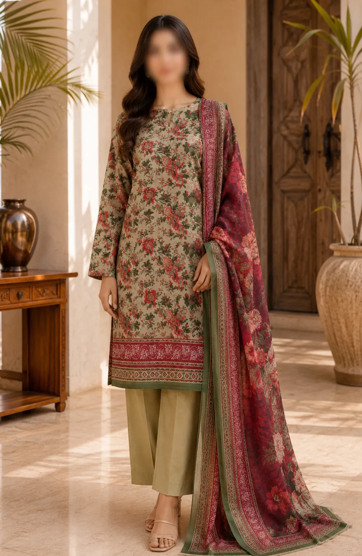 Bin Saeed - Printed Lawn Summer Collection '26 D-13