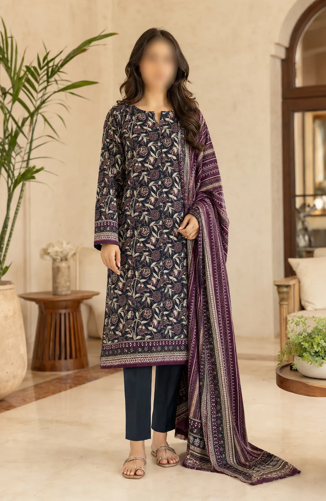 Bin Saeed - Printed Lawn Summer Collection '26 D-15