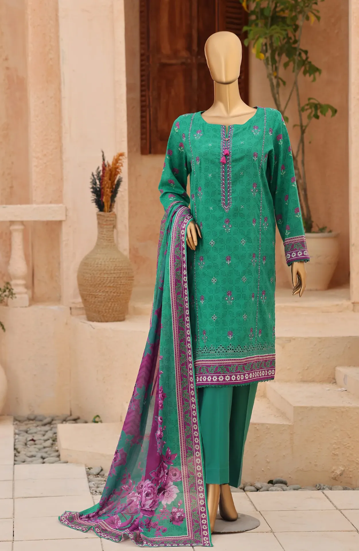 HZ - Asasa Lawn Summer Collection '26 AEC-1292