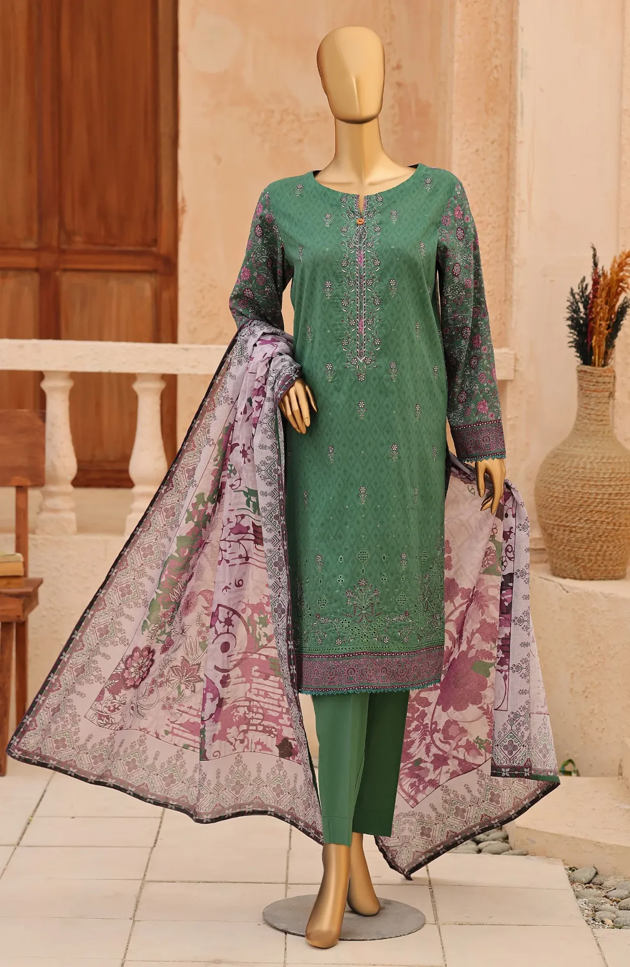 HZ - Asasa Lawn Summer Collection '26 AEC-1296