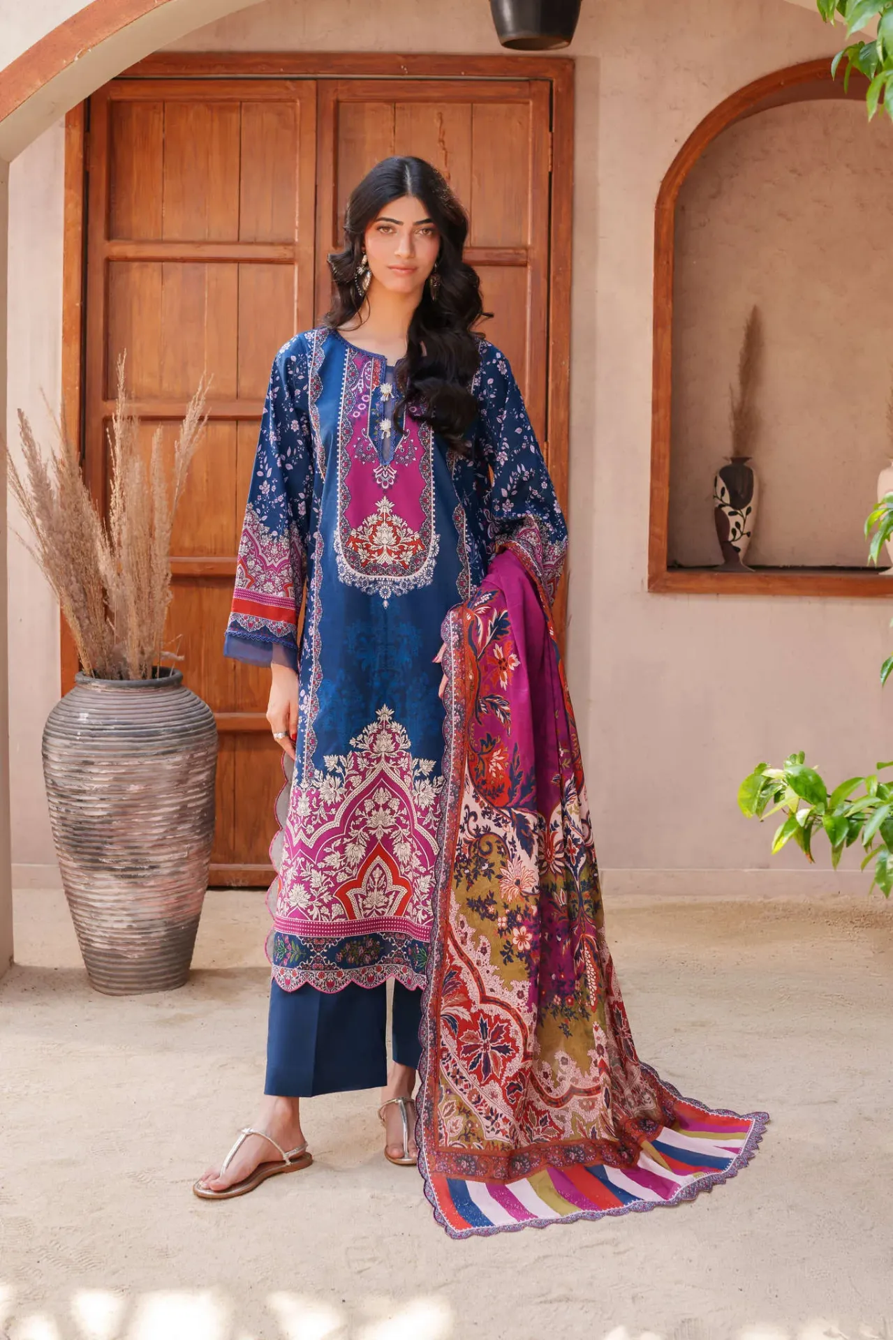 Firdous - Resham Lawn Archive Summer 2026 - D-1216