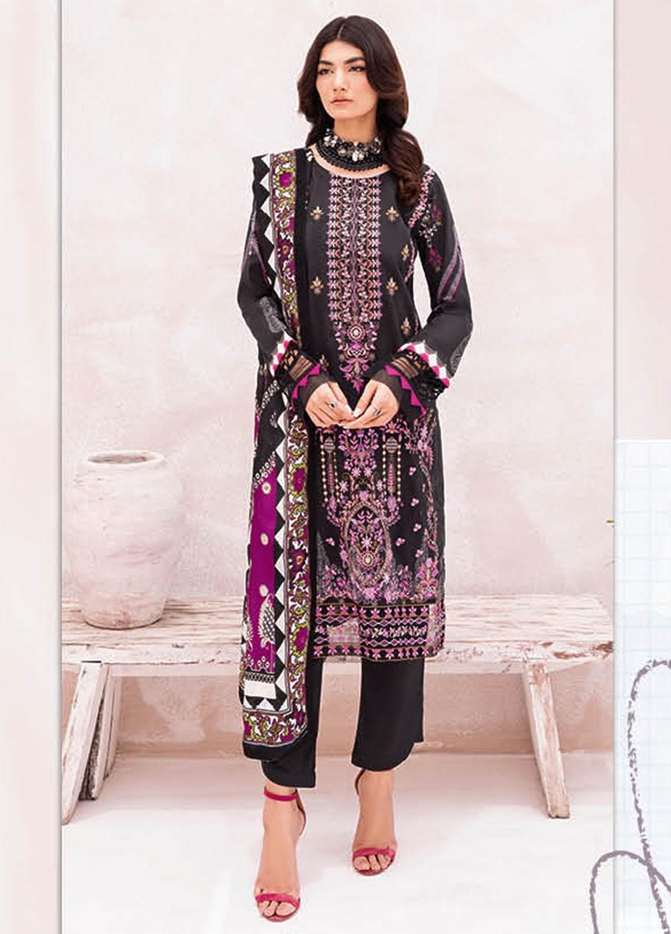 Ramsha - Mashaal Luxury Lawn Vol 7 L-704