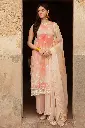 Cross Stitch - Premium Lawn 2024 Vol 1 - Design 15 Peach Blush