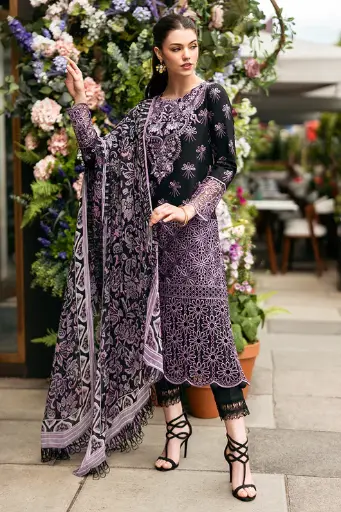 Mushq - Hemline Chikankari '24 Odyssey HMC-05 Luxe Lace