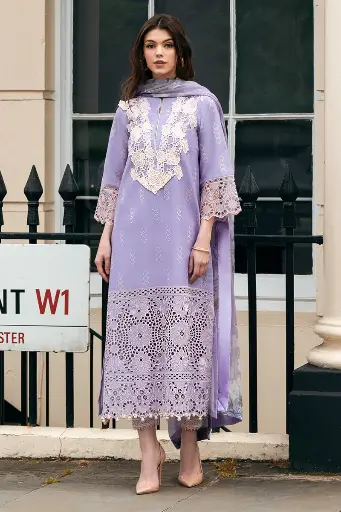 Mushq - Hemline Chikankari '24 Odyssey HMC-09 Bloom Boulevard