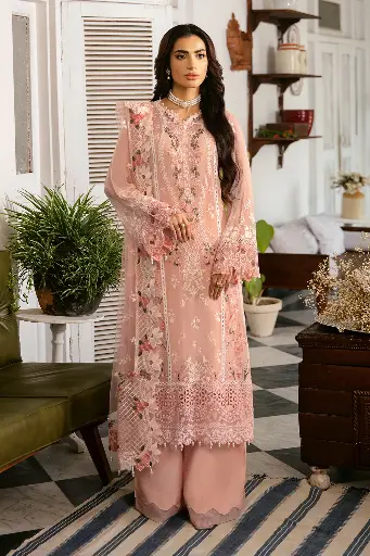 Ramsha - Dastak Luxury Chiffon Collection Q-101