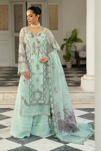 Ramsha - Dastak Luxury Chiffon Collection Q-102
