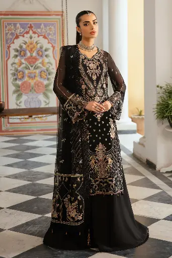 Ramsha - Dastak Luxury Chiffon Collection Q-106