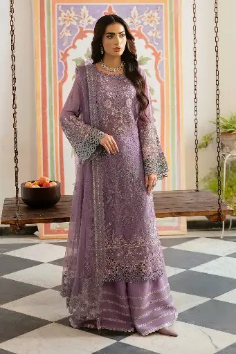 Ramsha - Dastak Luxury Chiffon Collection Q-108
