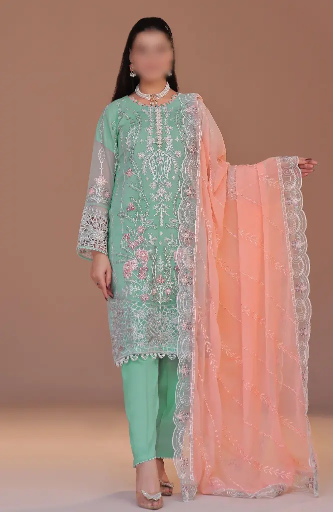 Amna Khadija - La Fleur Formals Pret Collection LFFP-07