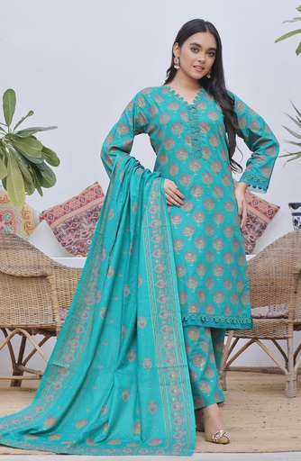 Designer Cotton Lawn 3 Pcs Unstitched Printed Collection 2024 - DL-104