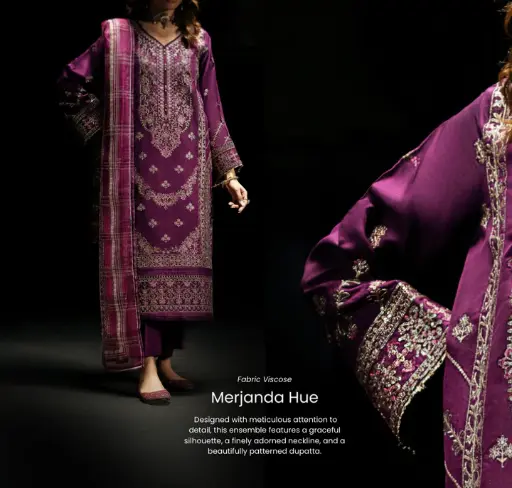 Casuallite - Boutique Drop 1 Embroidered Viscose 3pc - HT275