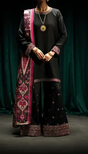 Casuallite - Boutique Drop 2 Embroidered Viscose 3pc - HT286