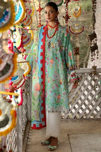Zaha - Lawn 25 ZL25-08B Zaraah
