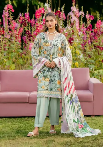 Elaf - Prints Lawn Collection EPS-7B Elaris