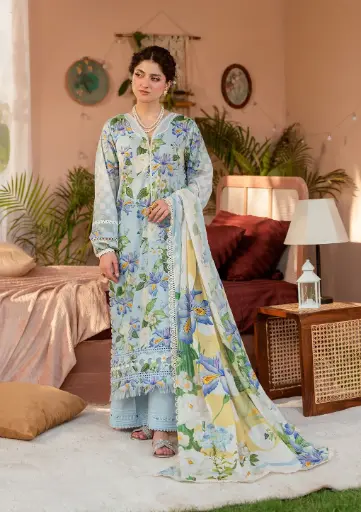 Elaf - Prints Lawn Collection EPS-6B Serene Fleur