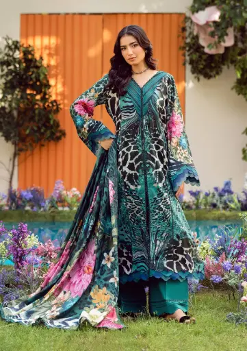 Elaf - Prints Lawn Collection EPS-4A Sable Luxe