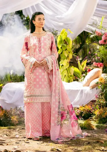 Elaf - Prints Lawn Collection EPS-2A Rose Dusk