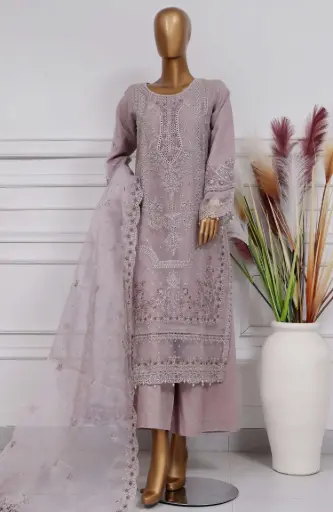 Sadabahar - Mahpara Embroidered Organza D-02