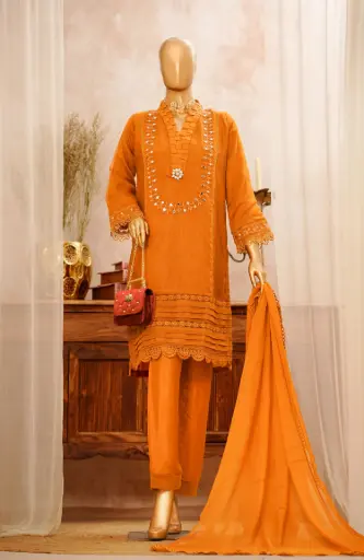 Amna Khadija - Festive Collection Embroidered Khaadi Net TSS-02
