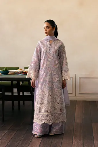 Afrozeh - Day Break Printed Kari 2025 - V11-06 Dust Lit