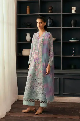 Afrozeh - Day Break Printed Kari 2025 - V11-07 Light Drenched