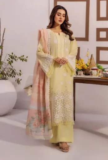 Adan's Libas - Stella Chikankari D-04