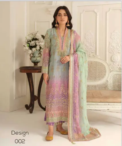 Noor's - Tehaani Exclusive Chiffon D-02