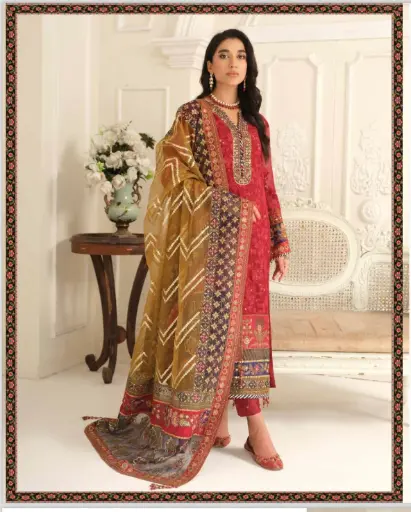 Noor's - Tehaani Exclusive Chiffon D-04