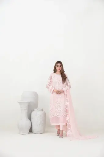 Tawakkal - Ablah Fancy Embroidered Chiffon D-5380