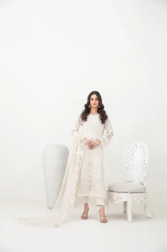 Tawakkal - Ablah Fancy Embroidered Chiffon D-5386
