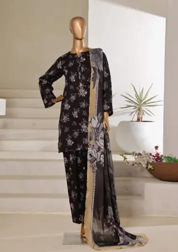 Sadabahar - Printed Lawn with Farshi Shalwar D-05