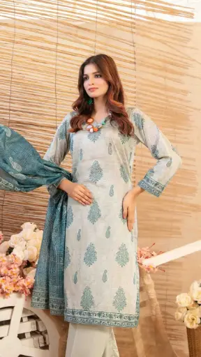 Tawakkal - Mylah Lawn Digital Printed Dupatta D-2022